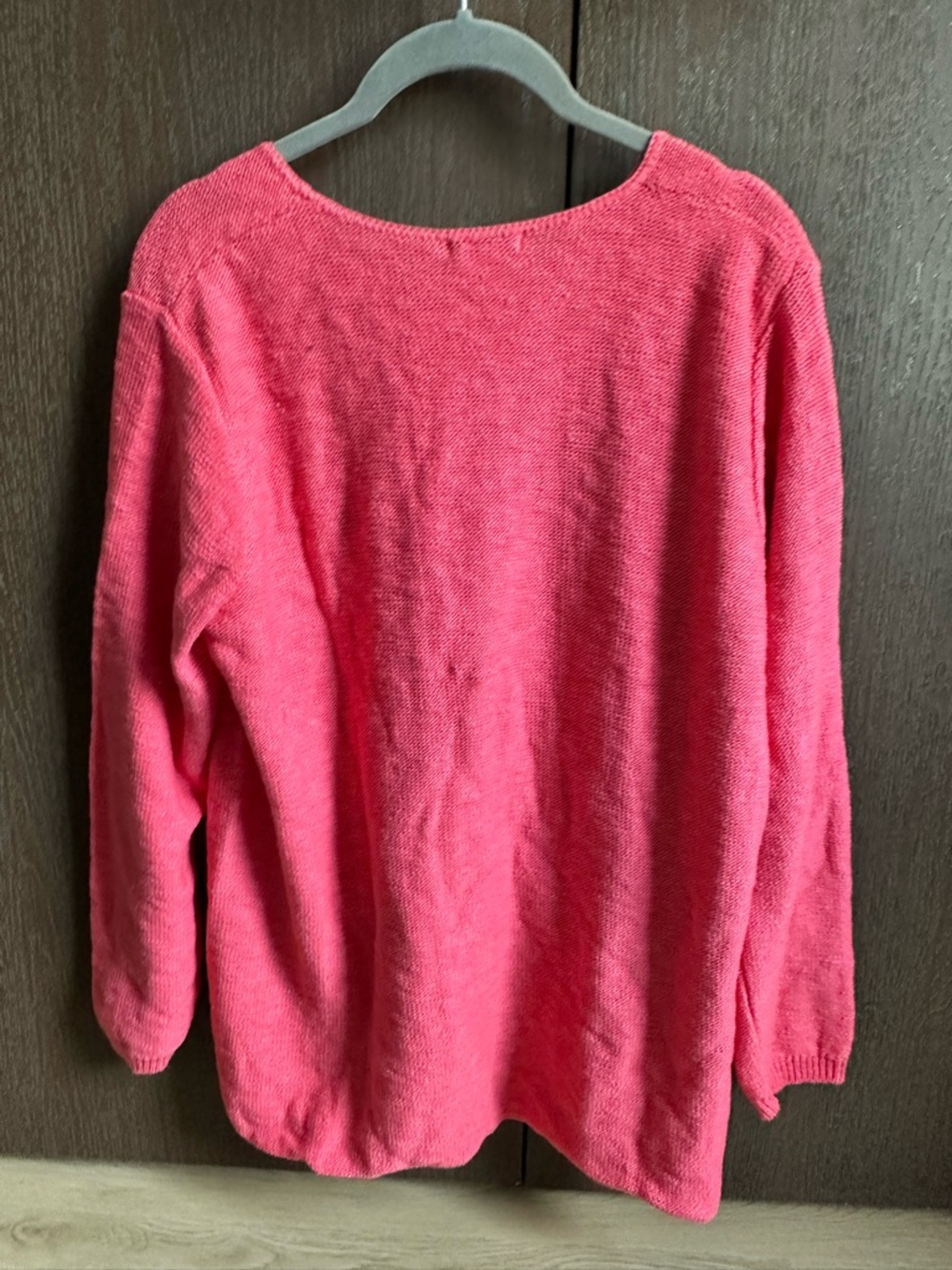 Avalin Pink Crewneck Knit Sweater for Women - Picture 3 of 3